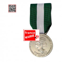 Madaille Communale Argent 20 ans d'ancienneté