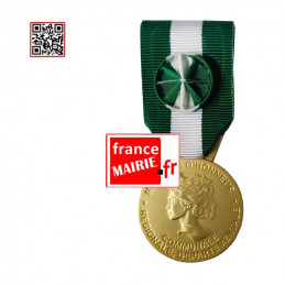 Madaille d'honneur Communale Vermeil 35 ans d'ancienneté