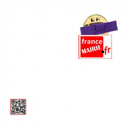 Noeud Femme ruban boutonnière Palmes Académiques Chevalier