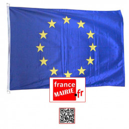 DRAPEAU PAVILLON Europe 120 / 180 cm pour mat